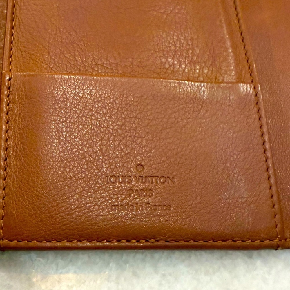 Louis Vuitton Amelia Wallet Monogram Long Wallet Cognac Brown - Picture 13 of 16